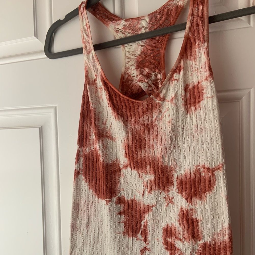 Fitted Tie-Dye Free People Tank
